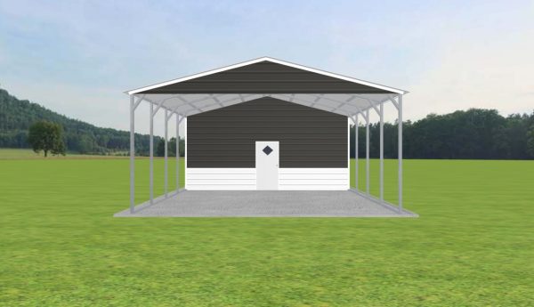 Carport with Storage 22 x 30 x 10 - Image 2