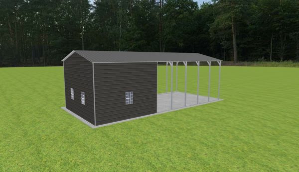 Carport with Storage 18 x 40 x 12 - Image 5