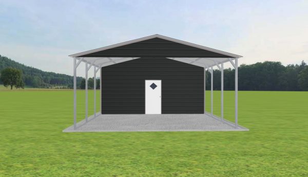 Carport with Storage 20 x 20 x 9 - Image 2