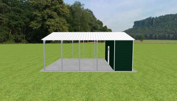 Carport with Storage 22 x 25 x 9 - Image 5