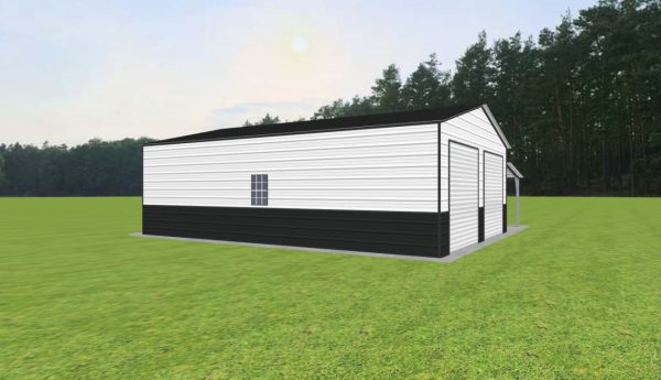 Garage with Lean To 22 x 30 x 9 - Image 4