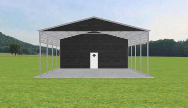 Carport with Storage 28 x 25 x 12 - Image 2