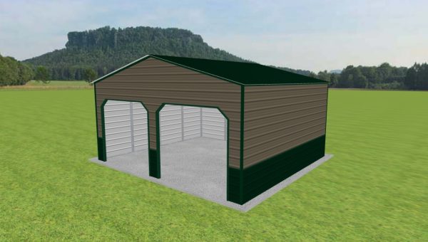 2 Car Carport 22 x 20 x 10