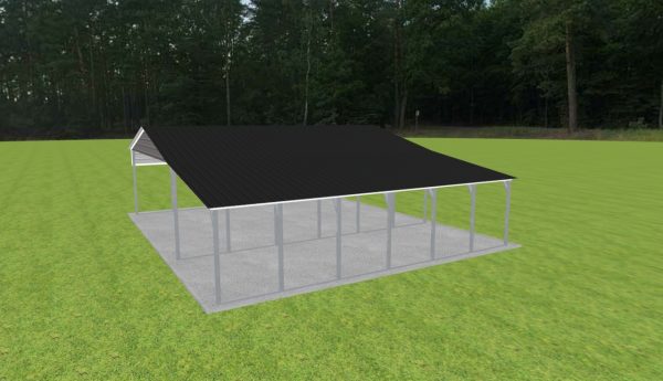 2 Car Carport 24 x 30 x 9 - Image 5