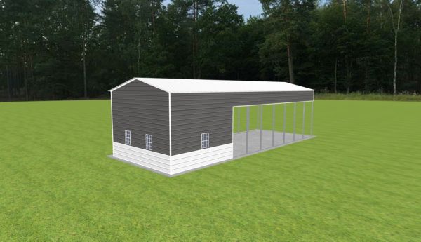 Carport with Storage 18 x 50 x 13 - Image 4