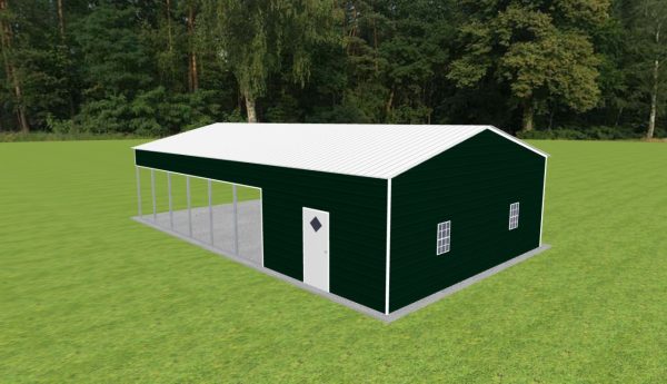 Carport with Storage 26 x 45 x 10 - Image 3