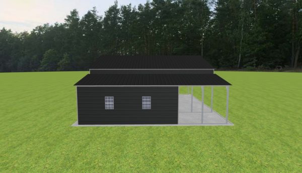 Carport with Storage 30 x 30 x 11 - Image 3