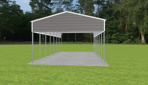 2 Car Carport 20 x 35 x 12 - Image 4