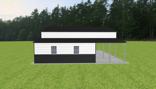 Carport with Storage 28 x 30 x 11 - Image 3