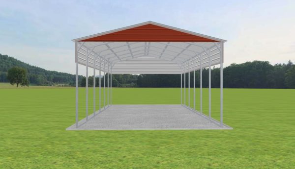 2 Car Carport 20 x 30 x 12 - Image 2