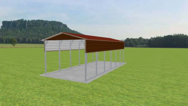 1 Car Carport 12 x 30 x 9