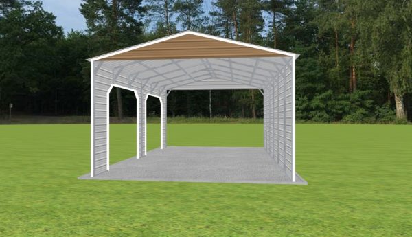 2 Car Carport 20 x 30 x 12 - Image 5