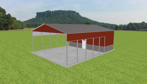 Carport with Storage 26 x 35 x 11