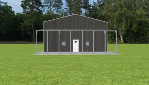 Garage with Lean To 34 x 50 x 16 - Image 2