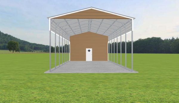 Carport with Storage 20 x 45 x 13 - Image 2