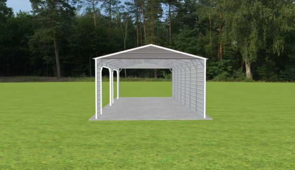 2 Car Carport 18 x 35 x 10 - Image 4