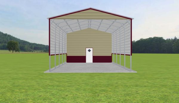 Carport with Storage 20 x 35 x 13