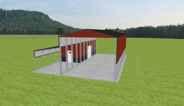 Carport with Storage 22 x 50 x 15 - Image 3