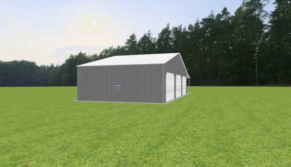 Garage with Lean To 48 x 25 x 10 - Image 4