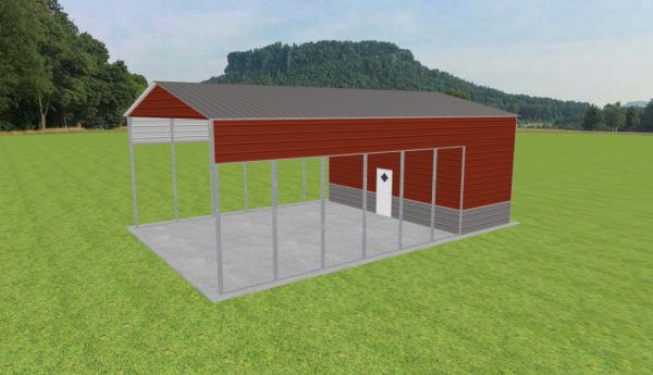 Carport with Storage 26 x 40 x 14