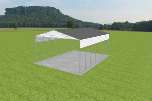 3 Car Carport 26 x 35 x 14