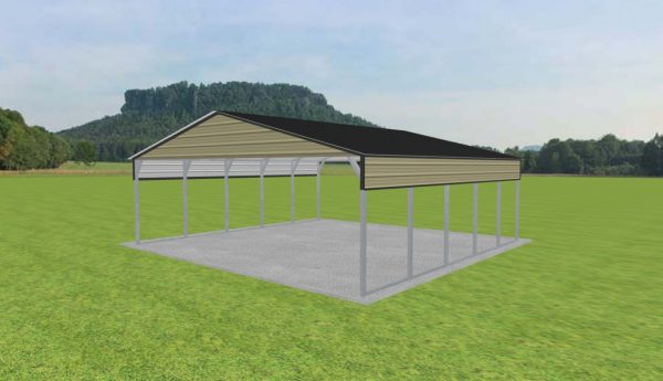 3 Car Carport 26 x 25 x 8