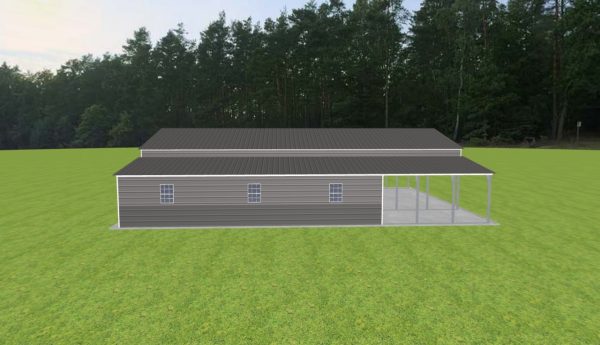 Carport with Storage 26 x 50 x 10 - Image 3