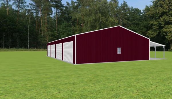 Garage with Lean To 38 x 60 x 10 - Image 4