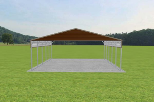 3 Car Carport 26 x 25 x 9 - Image 2