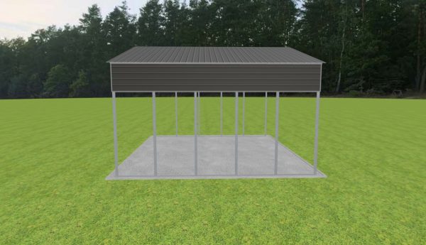 3 Car Carport 30 x 25 x 14 - Image 3