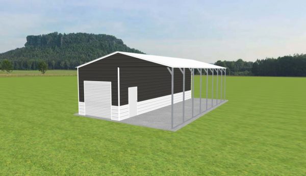 Carport with Storage 24 x 40 x 11 - Image 4