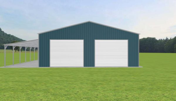 Garage with Lean To 36 x 40 x 12 - Image 3