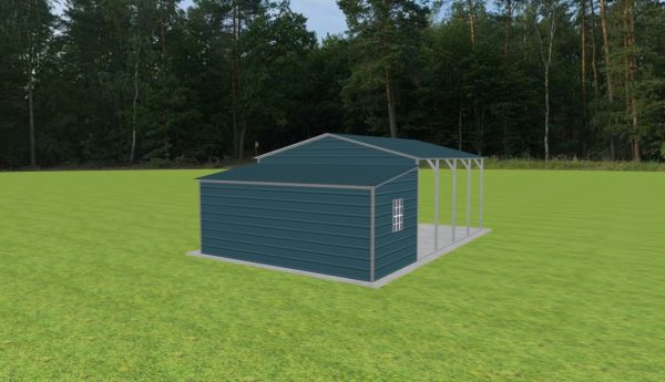 Carport with Storage 18 x 20 x 9 - Image 4