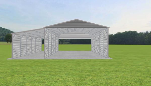 2 Car Carport 20 x 30 x 10 - Image 2