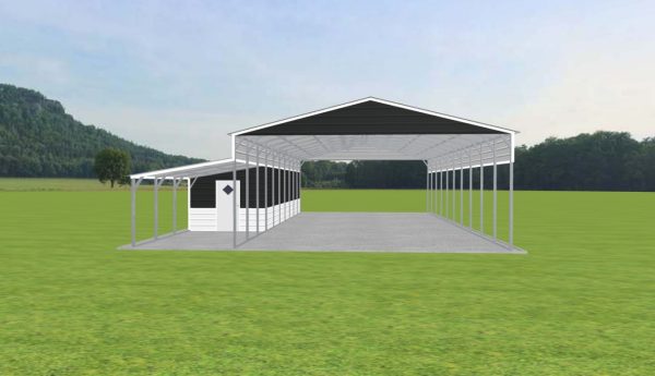 Carport with Storage 26 x 50 x 11 - Image 2