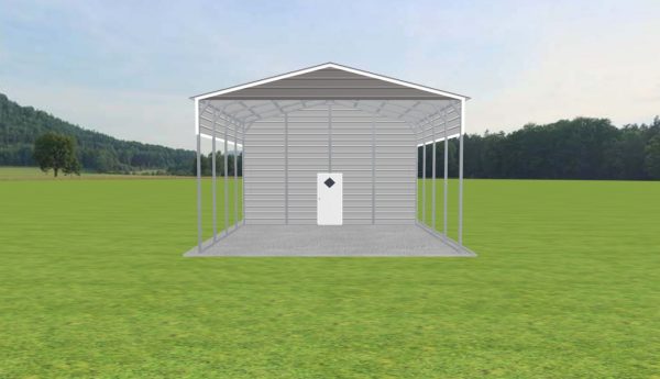 Carport with Storage 22 x 20 x 13 - Image 3