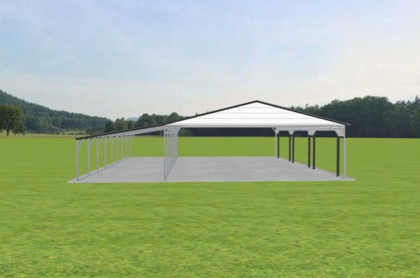 3 Car Carport 26 x 40 x 8 - Image 2