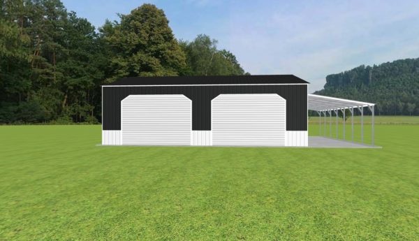 Garage with Lean To 34 x 40 x 12 - Image 4