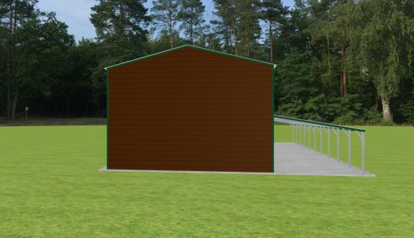 Garage with Lean To 24 x 50 x 15 - Image 5