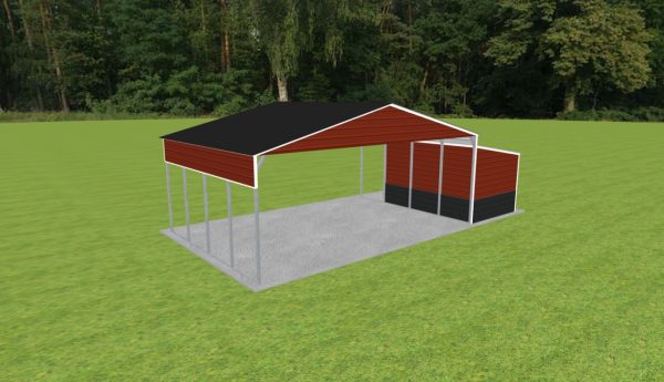 Carport with Storage 30 x 20 x 11 - Image 5