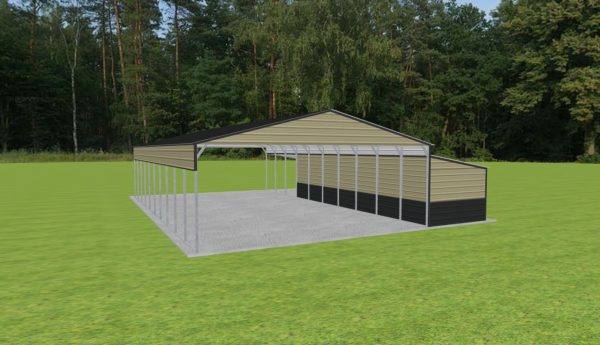 Carport with Storage 28 x 50 x 10 - Image 5