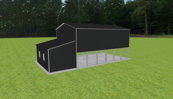 Carport with Storage 20 x 30 x 15 - Image 5