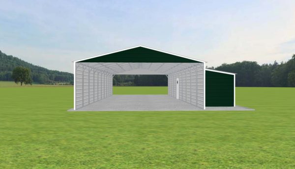 Carport with Storage 24 x 50 x 9 - Image 2