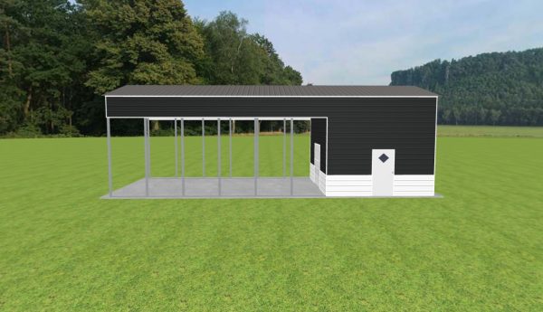 Carport with Storage 18 x 45 x 14 - Image 5