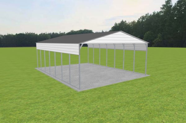 3 Car Carport 26 x 35 x 11