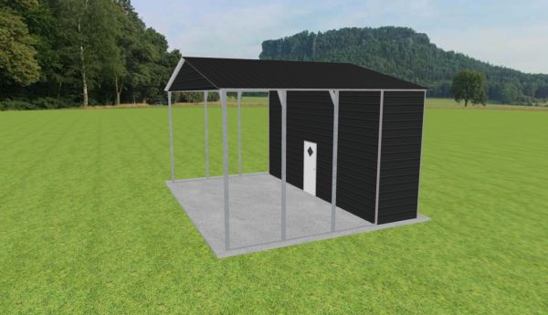 Carport with Storage 26 x 20 x 13