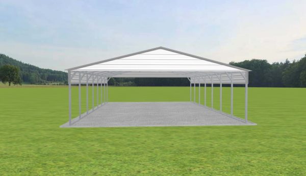 3 Car Carport 26 x 35 x 8 - Image 2