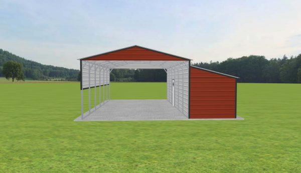 Carport with Storage 18 x 30 x 10 - Image 3