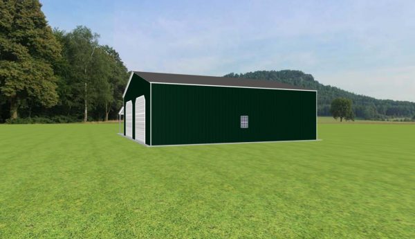 Garage with Lean To 40 x 40 x 12 - Image 4