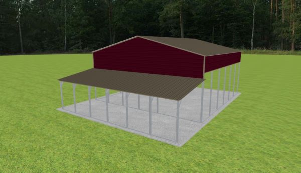 3 Car Carport 30 x 30 x 13 - Image 2